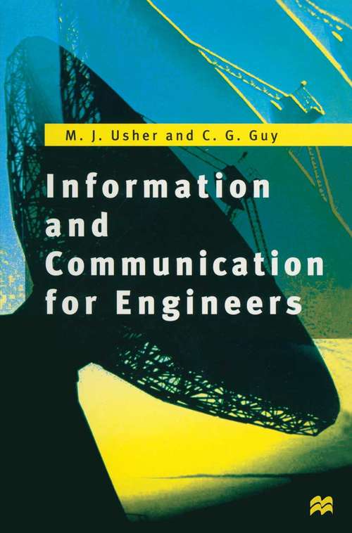 Book cover of Information and Communication for Engineers (1st ed. 1997)