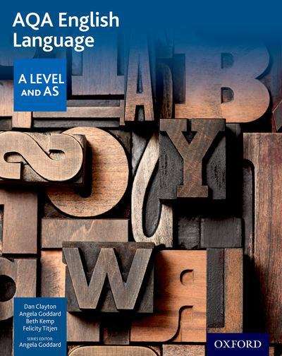 Book cover of AQA English Language A Level and AS (PDF)