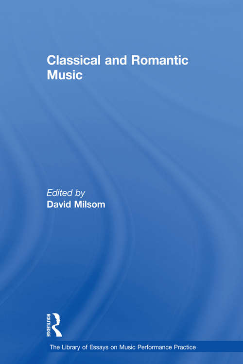 Book cover of Classical and Romantic Music