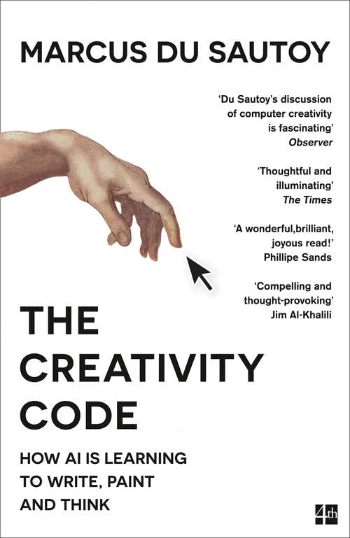 Book cover of The Creativity Code: Art And Innovation In The Age Of Ai (ePub edition)