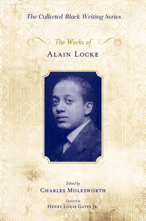 Book cover of The Works of Alain Locke (Collected Black Writings)