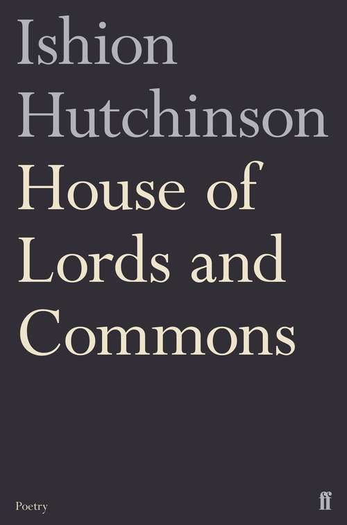 Book cover of House of Lords and Commons: Poems (Main)