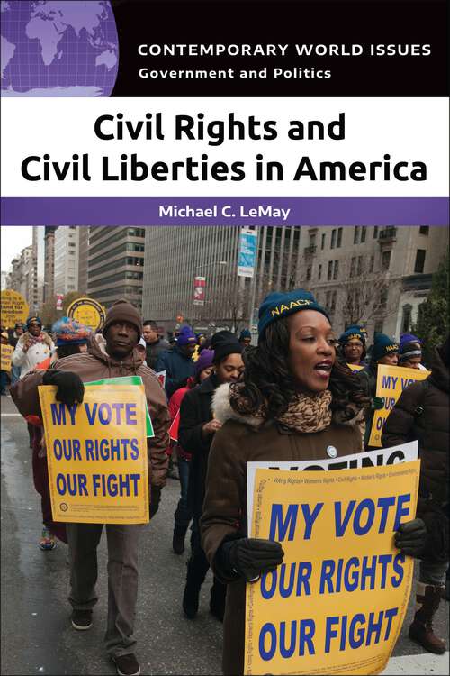 Book cover of Civil Rights and Civil Liberties in America: A Reference Handbook (Contemporary World Issues)