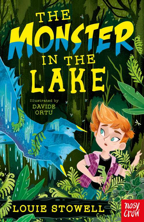 Book cover of The Monster in the Lake