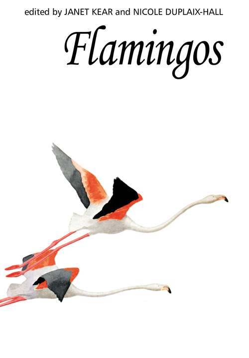 Book cover of Flamingos (Poyser Monographs)