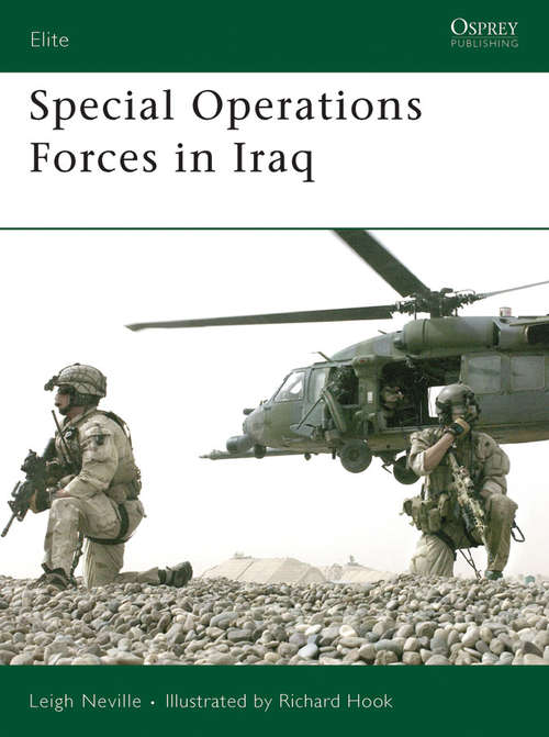 Book cover of Special Operations Forces in Iraq (Elite #170)