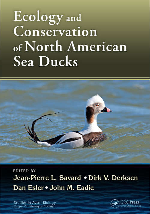 Book cover of Ecology and Conservation of North American Sea Ducks