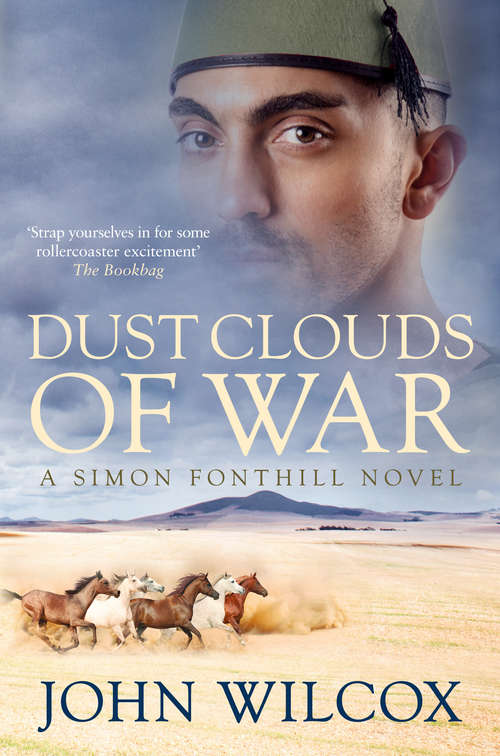 Book cover of Dust Clouds of War (Simon Fonthill #12)