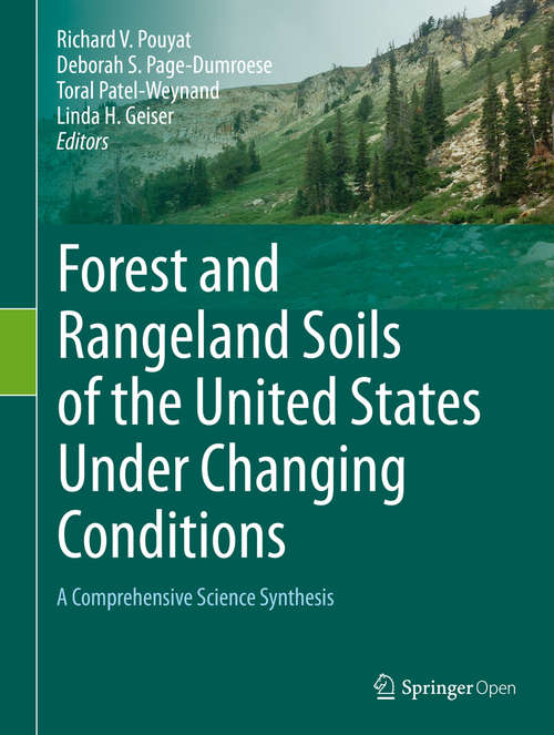 Book cover of Forest and Rangeland Soils of the United States Under Changing Conditions: A Comprehensive Science Synthesis (1st ed. 2020)