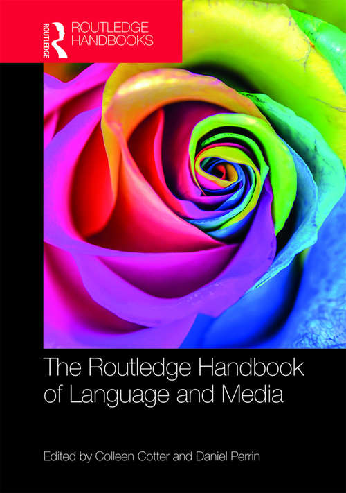 Book cover of The Routledge Handbook of Language and Media