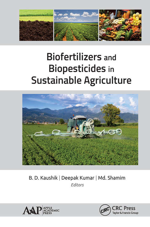 Book cover of Biofertilizers and Biopesticides in Sustainable Agriculture