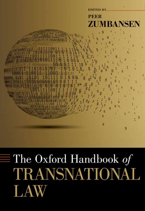 Book cover of The Oxford Handbook of Transnational Law (Oxford Handbooks)
