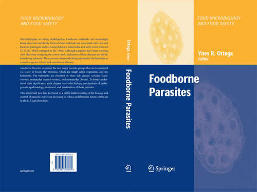 Book cover of Foodborne Parasites (2006) (Food Microbiology and Food Safety)