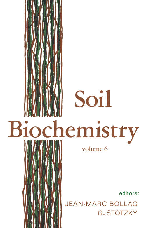 Book cover of Soil Biochemistry: Volume 6: Volume 6