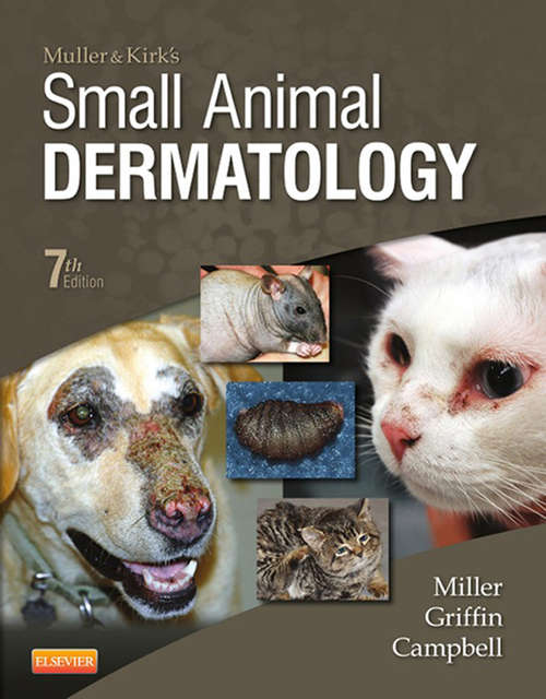 Book cover of Muller and Kirk's Small Animal Dermatology - E-BOOK (7)
