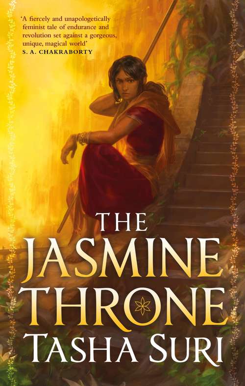 Book cover of The Jasmine Throne