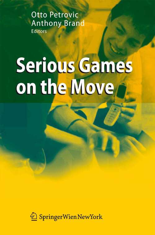 Book cover of Serious Games on the Move (2009)