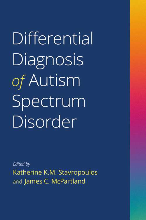 Book cover of Differential Diagnosis of Autism Spectrum Disorder