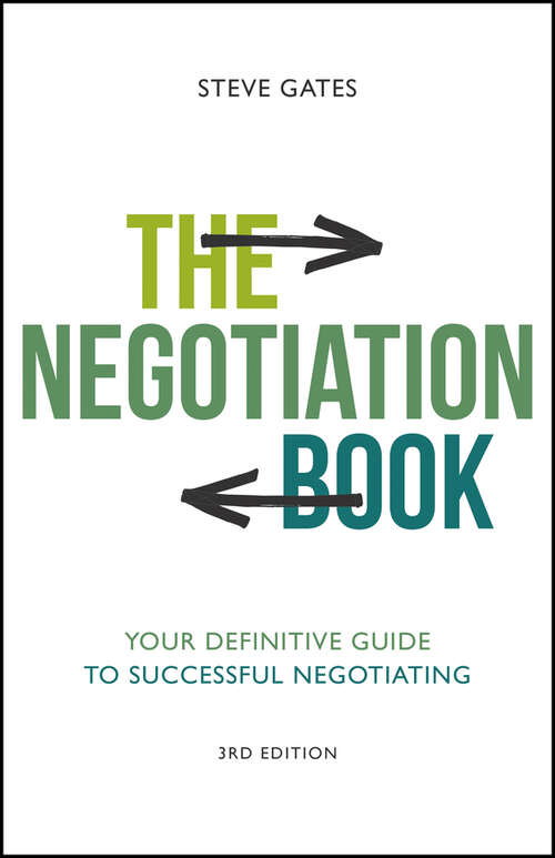 Book cover of The Negotiation Book: Your Definitive Guide to Successful Negotiating (3)