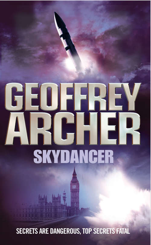 Book cover of Skydancer: Secrets Are Dangerous, Top Secrets Fatal (Paragon Softcover Large Print Bks.)