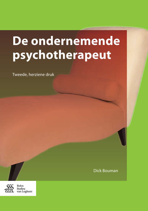 Book cover of De ondernemende psychotherapeut (2nd ed. 2016)