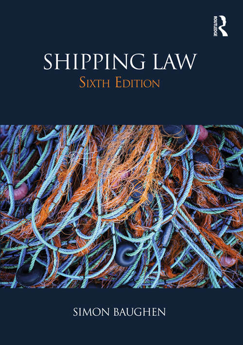 Book cover of Shipping Law