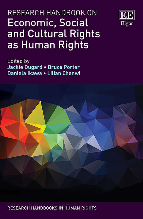 Book cover of Research Handbook on Economic, Social and Cultural Rights as Human Rights (Research Handbooks in Human Rights series)