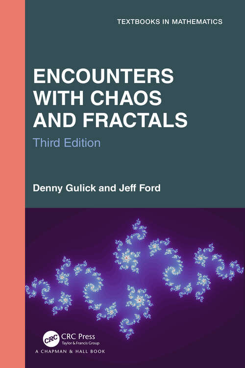 Book cover of Encounters with Chaos and Fractals (Textbooks in Mathematics)