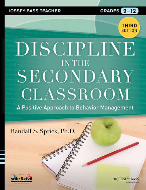 Book cover of Discipline in the Secondary Classroom: A Positive Approach to Behavior Management (3)