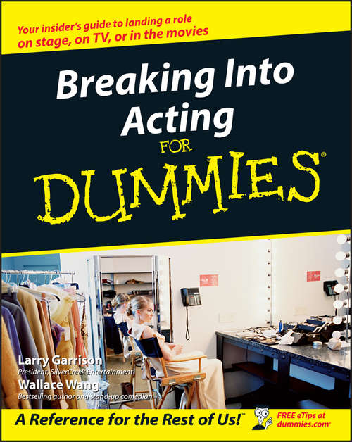 Book cover of Breaking Into Acting For Dummies (For Dummies)