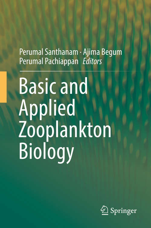 Book cover of Basic and Applied Zooplankton Biology