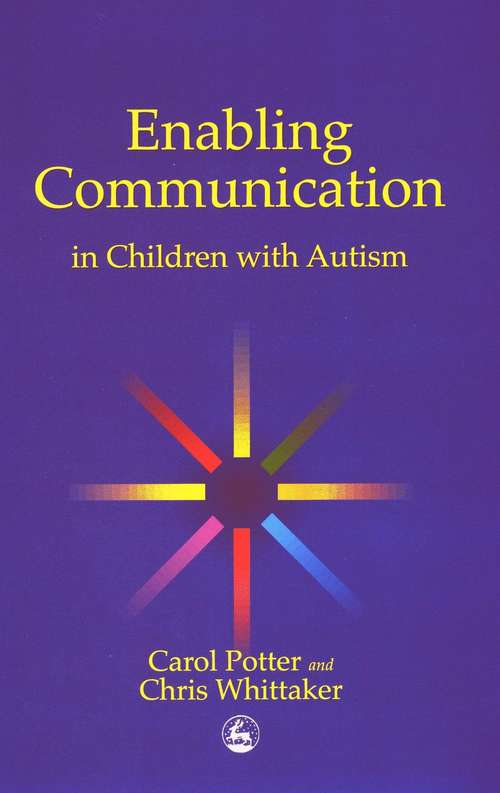Book cover of Enabling Communication in Children with Autism (PDF)