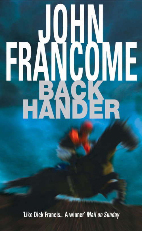 Book cover of Back Hander: An electrifying racing thriller