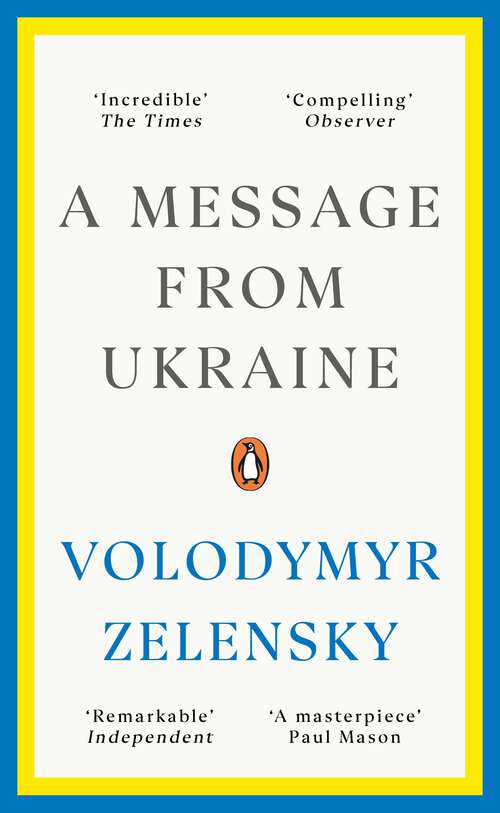 Book cover of A Message from Ukraine