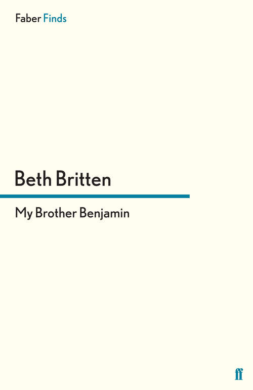 Book cover of My Brother Benjamin (Main)