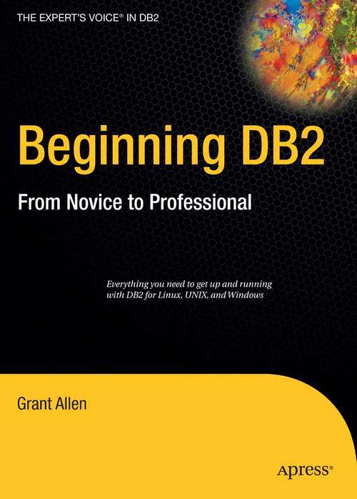 Book cover of Beginning DB2: From Novice to Professional (1st ed.)