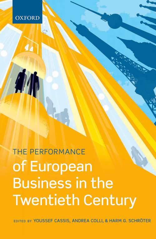 Book cover of The Performance of European Business in the Twentieth Century
