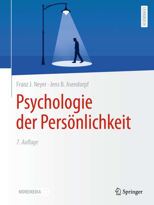 Book cover of Psychologie der Persönlichkeit (7. Aufl. 2024)