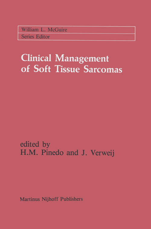 Book cover of Clinical Management of Soft Tissue Sarcomas (1986) (Cancer Treatment and Research #29)