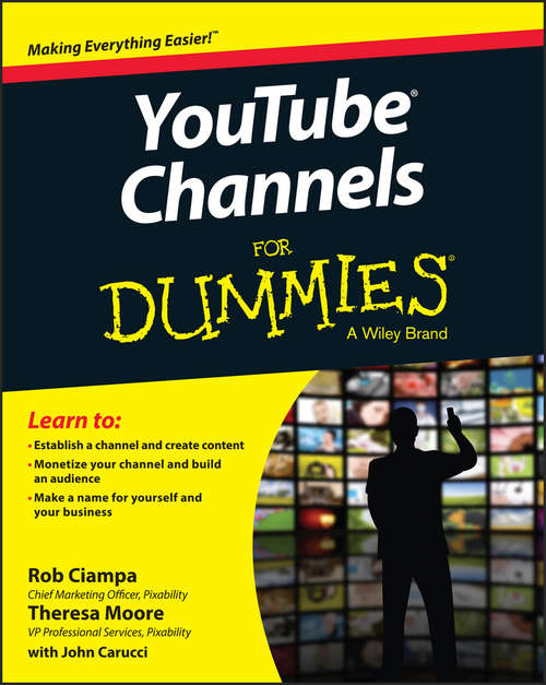 Book cover of YouTube Channels For Dummies