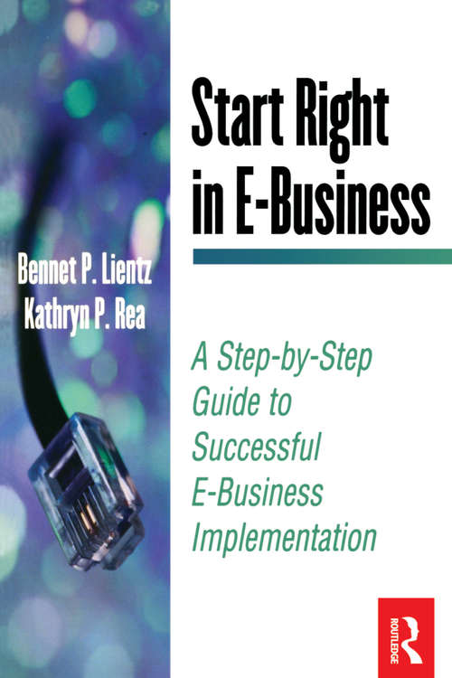 Book cover of Start Right in E-Business