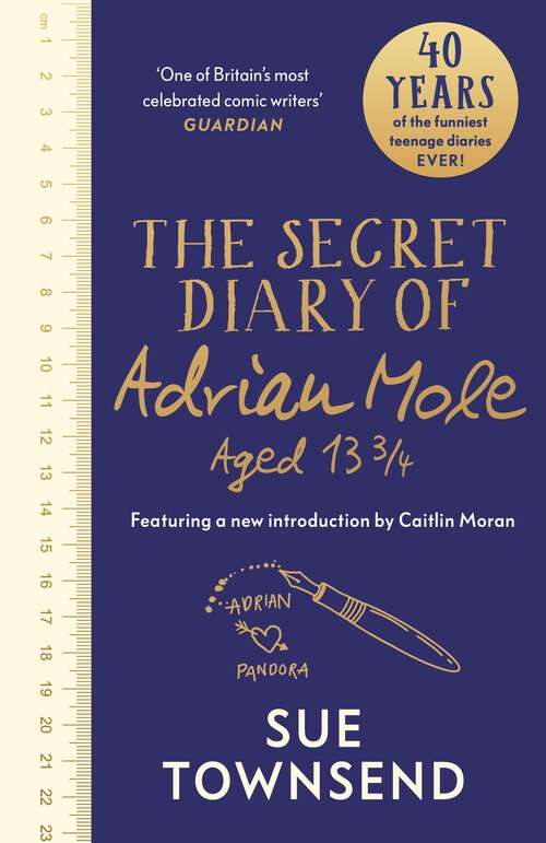 Book cover of The Secret Diary of Adrian Mole Aged 13 3/4: Adrian Mole Book 1 (Adrian Mole #1)