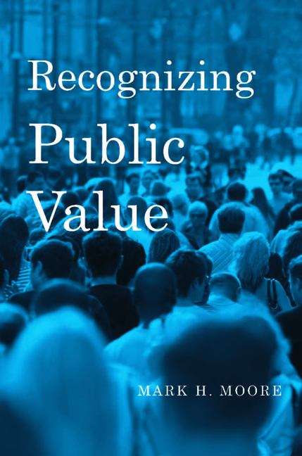 Book cover of Recognizing Public Value