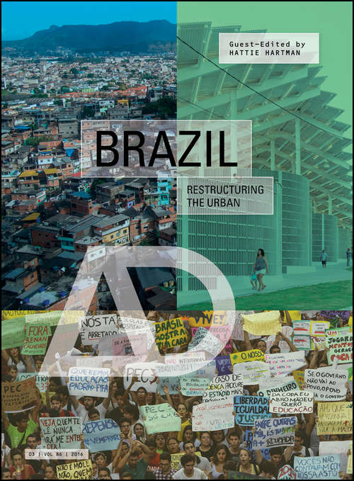 Book cover of Brazil: Restructuring the Urban (Architectural Design)