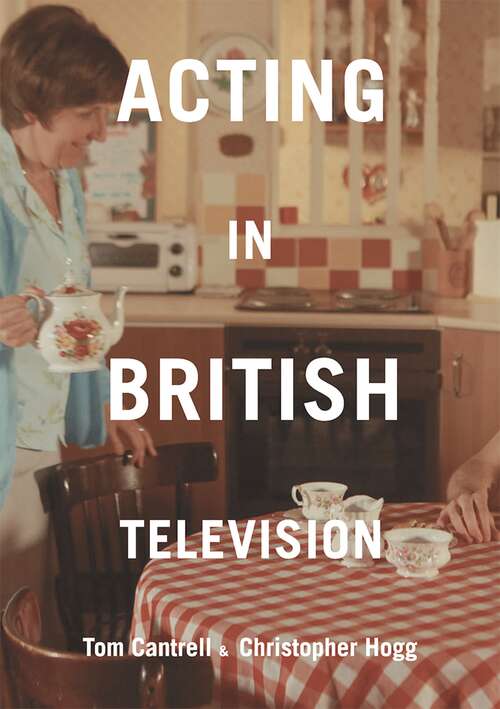 Book cover of Acting in British Television
