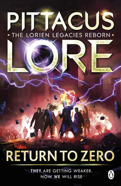 Book cover of Return to Zero: Lorien Legacies Reborn (Lorien Legacies Reborn #3)