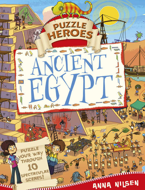 Book cover of Ancient Egypt (Puzzle Heroes #5)