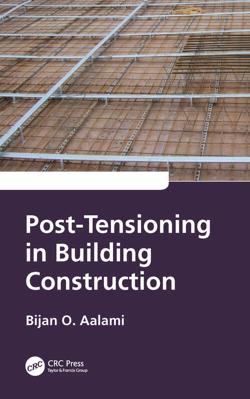 Book cover of Post-Tensioning in Building Construction