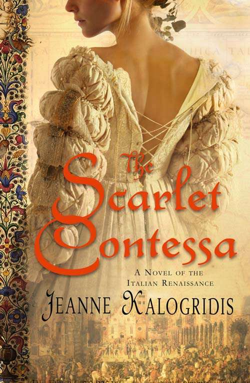 Book cover of The Scarlet Contessa: A Novel Of The Italian Renaissance (ePub edition)