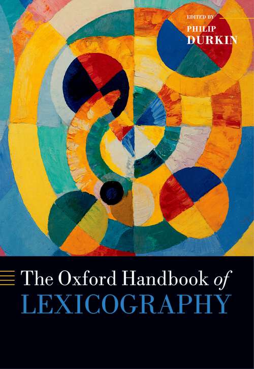 Book cover of The Oxford Handbook of Lexicography (Oxford Handbooks)